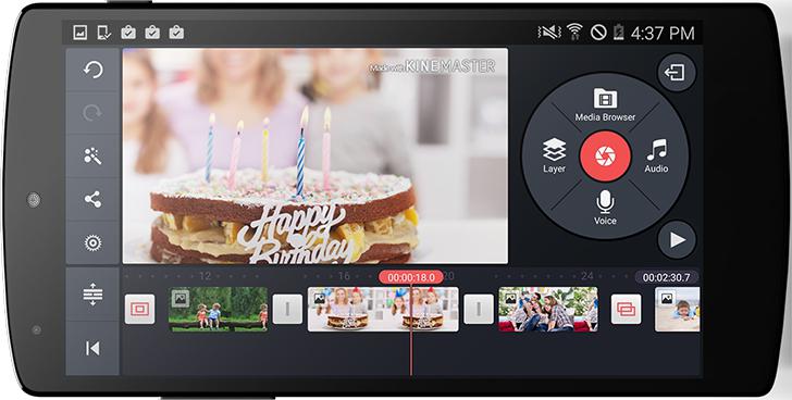 KineMaster's screenshots